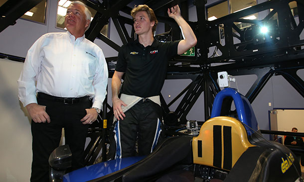 Dan Andersen and Josef Newgarden