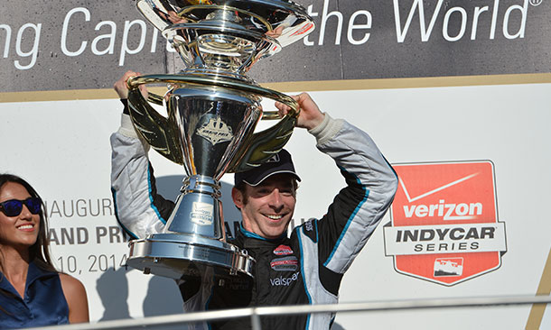 Simon Pagenaud and Mario Andretti