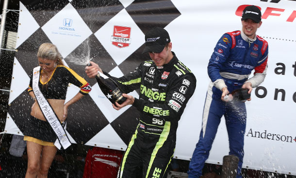 Mikhail Aleshin and Jack Hawksworth