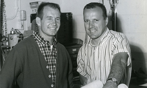 Parnelli Jones and A.J. Foyt