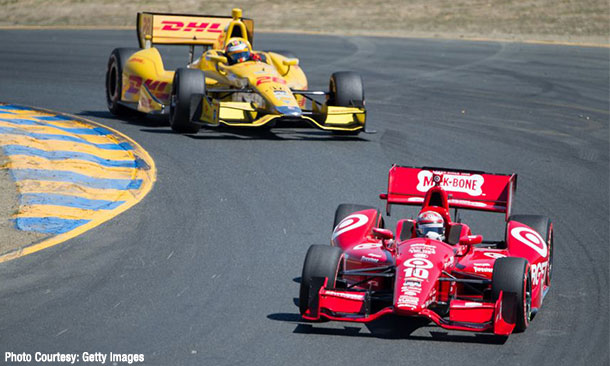 Tony Kanaan and Ryan Hunter-Reay
