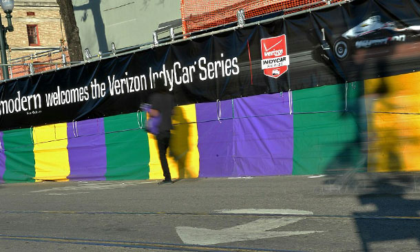 Mardi Gras Parade Sign