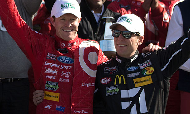 Scott Dixon and Jamie McMurray