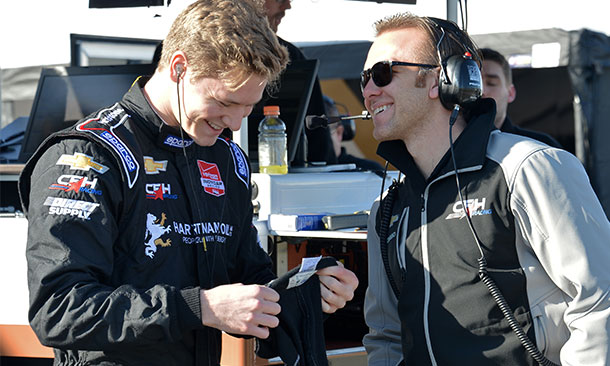 Josef Newgarden and Ed Carpenter