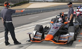 Thumbnail for Closing in on record on Day 2 of Barber test