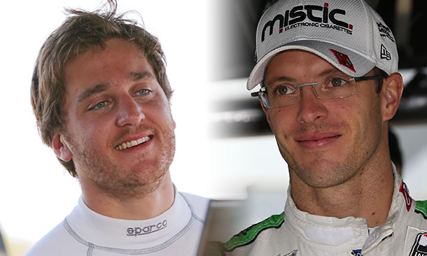 Stefano Coletti and Sebastien Bourdais