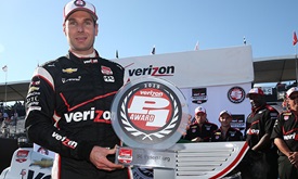 Thumbnail for Team Penske sweeps top 4; Power sets track record
