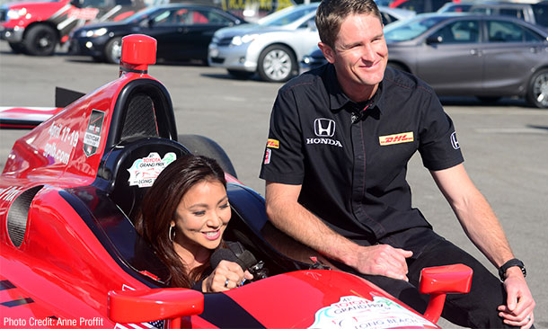 Ryan Hunter-Reay in Long Beach