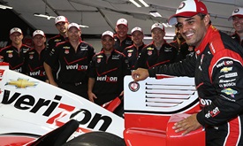 Thumbnail for Mother Nature wins afternoon; Montoya to start on pole