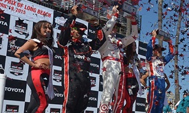 Thumbnail for Dixon wins at Long Beach for 36th career victory