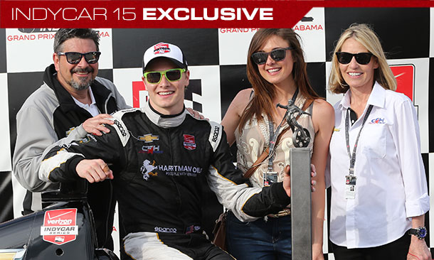 Josef Newgarden and Family