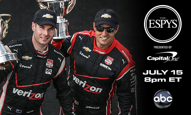 ESPY Nominees Will Power and Juan Pablo Montoya