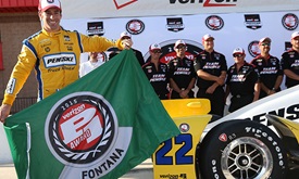 Thumbnail for Pagenaud's 1st oval pole leads Team Penske sweep