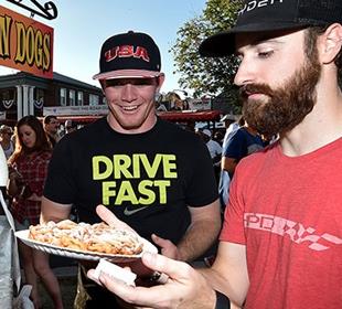 Drivers slow down to sample state fair fare