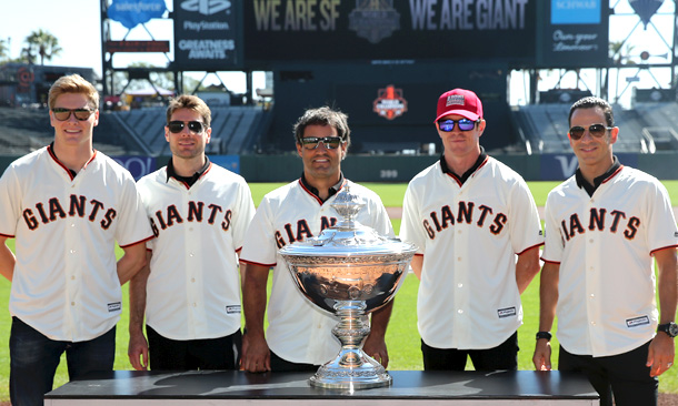 Verizon IndyCar Series Drivers at Giants Stadium