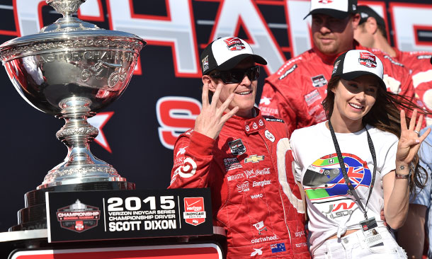 Scott Dixon and Emma Dixon