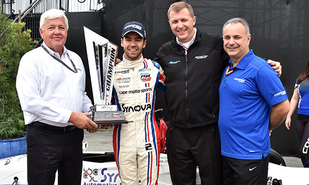 Nico Jamin, 2015 USF2000 Champion