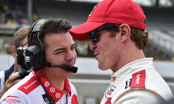 Scott Dixon and Chris Simmons