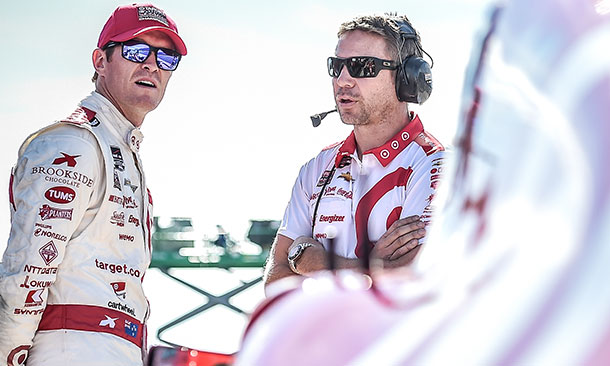 Scott Dixon and Blair Julian
