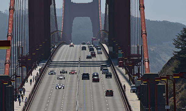 Golden Gate Bridge Crossing