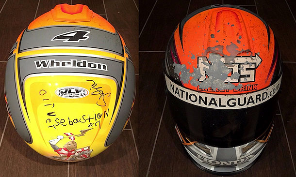 Dan Wheldon Helmet - Wilson Children's Fund