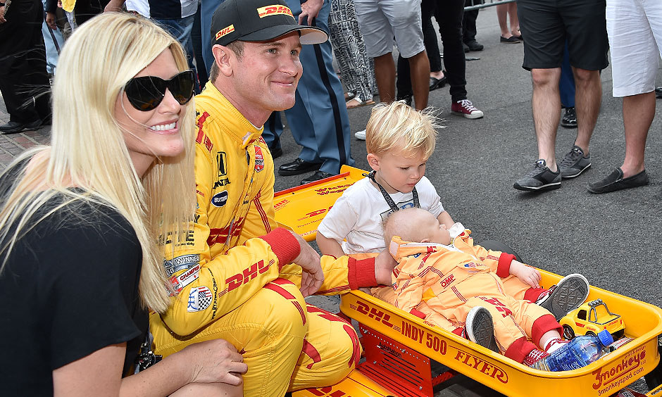 Ryan Hunter-Reay and Family