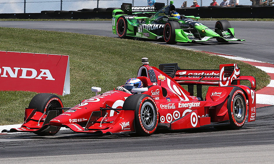 Scott Dixon and Sebastien Bourdais