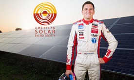 Thumbnail for Wilson looking to link Indy car racing and #ThinkSolar program