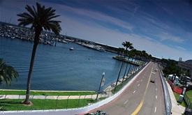 Thumbnail for Notes: Montoya dons hard hat for St. Pete track construction