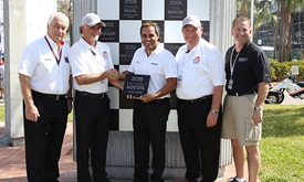 Thumbnail for Team Penske adds seventh winner's plaque to St. Pete wall of winners