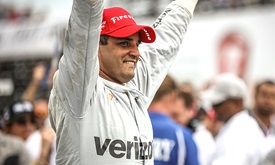 Thumbnail for Montoya repeats trip to St. Pete Victory Lane
