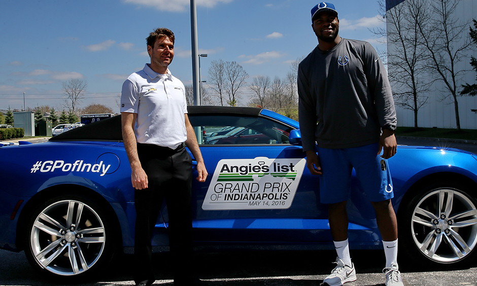 Will Power and Dwayne Allen