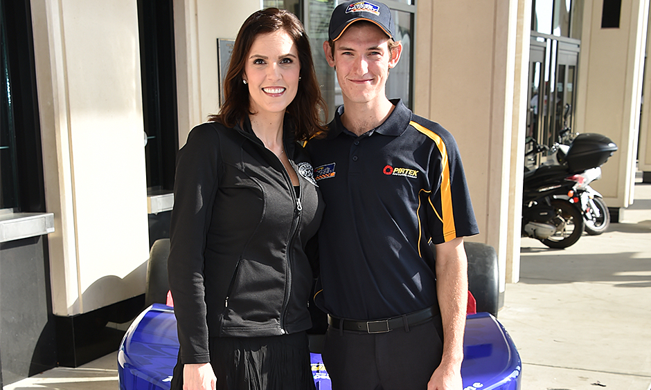 Taya Kyle and Matthew Brabham