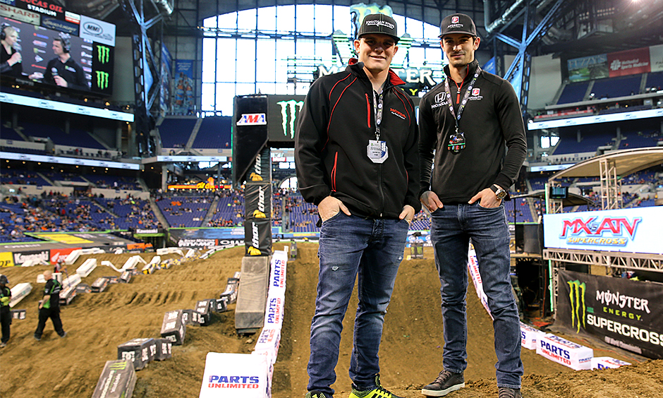 Conor Daly and Alexander Rossi
