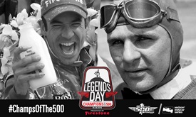 Thumbnail for #Champsofthe500 vote pits three-time winners against each other