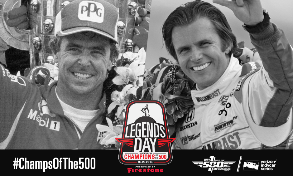 Rick Mears and Dan Wheldon