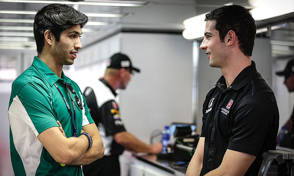 Kyle Kaiser and Alexander Rossi