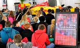 Thumbnail for Students learn about STEAM options during program at IMS