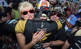 Thumbnail for Hinchcliffe and family cherish joy of 100th Indianapolis 500 pole position