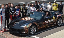 Thumbnail for Schmidt reaches speeds of 150 in Arrow Electronics SAM car 'qualifying run'