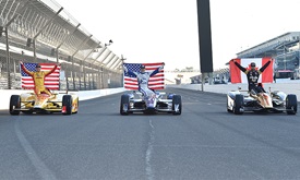 Thumbnail for Fast and fun sums up front row for 100th Indianapolis 500 Mile Race