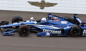 Thumbnail for Newgarden fastest on busiest Indy 500 practice day this May