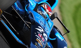 Thumbnail for Finishing second again at Indy 500 doesn't make Munoz happy