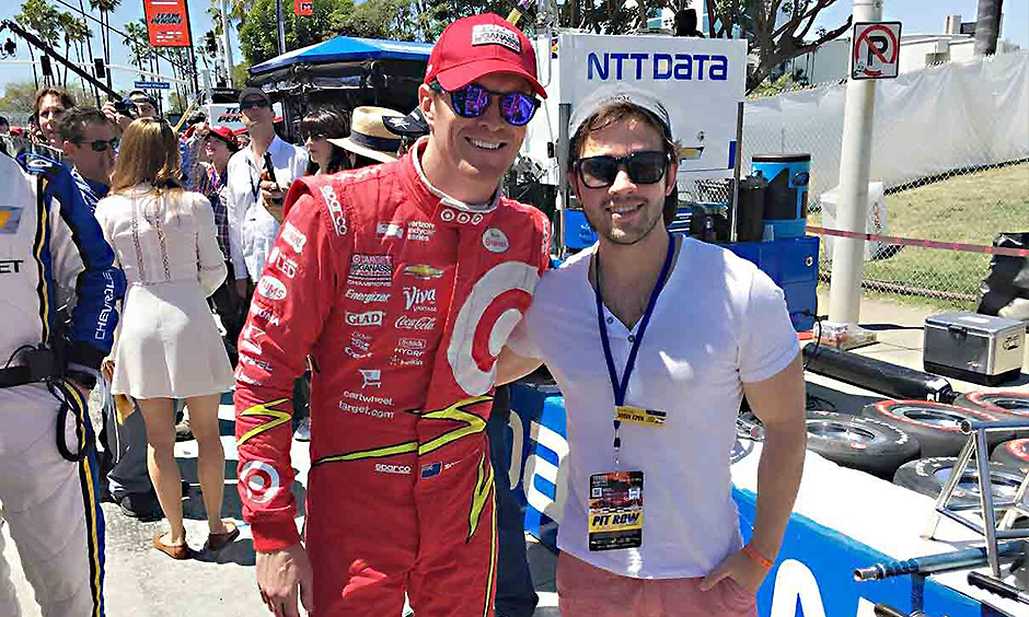 Nathan Kress and Scott Dixon