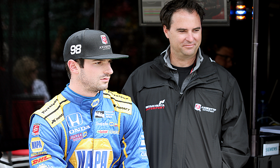 Alexander Rossi and Bryan Herta