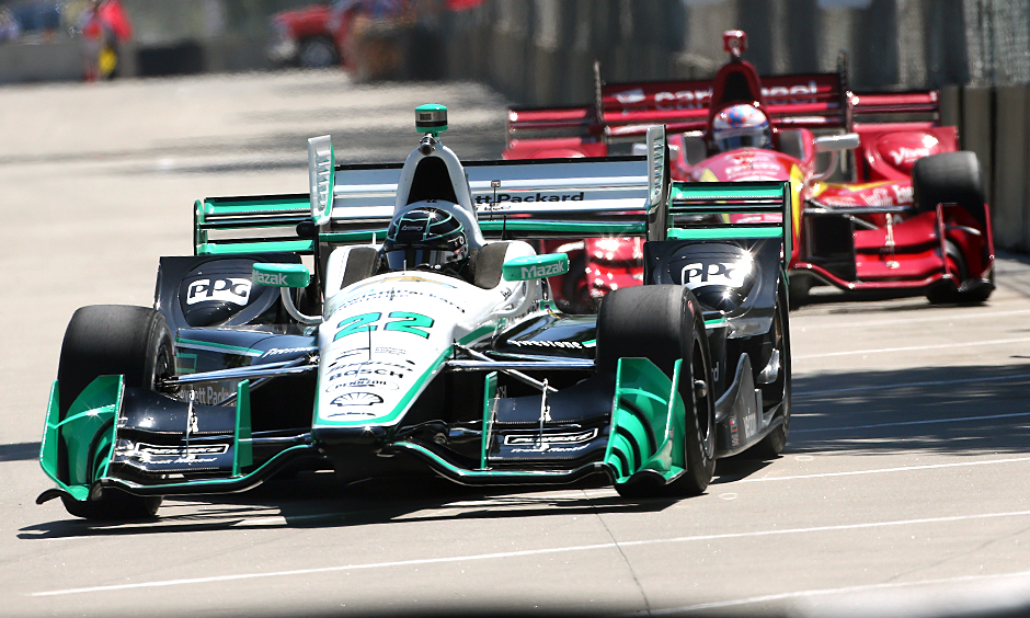 Simon Pagenaud and Scott Dixon
