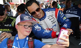 Thumbnail for Castroneves reaches another milestone with 320th start tonight