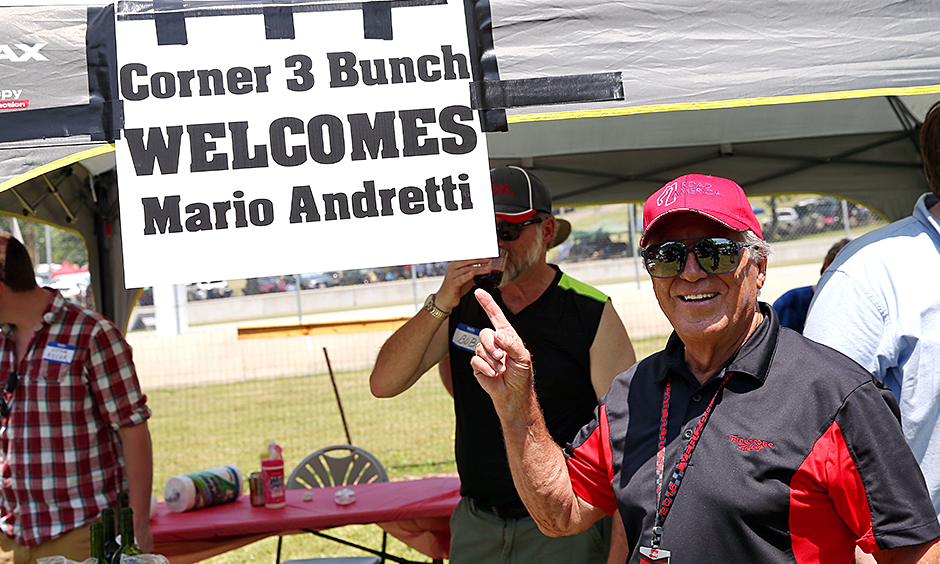 Mario Andretti at Road America