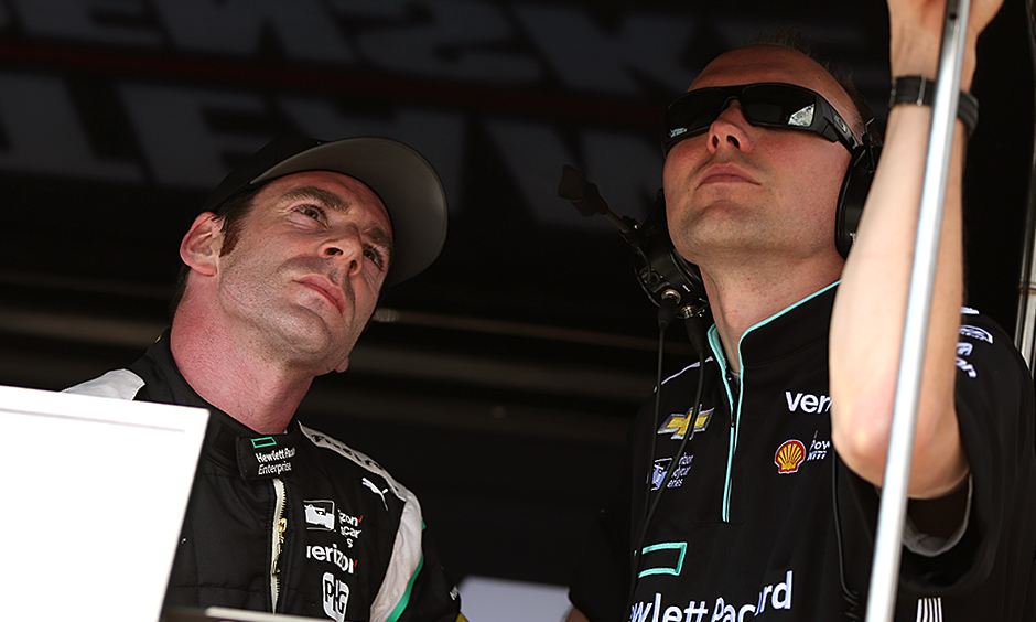 Simon Pagenaud and Ben Bretzman