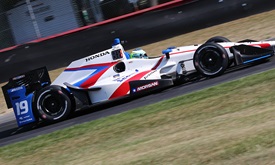 Thumbnail for Power runs up front, rookies surprise in Mid-Ohio practice